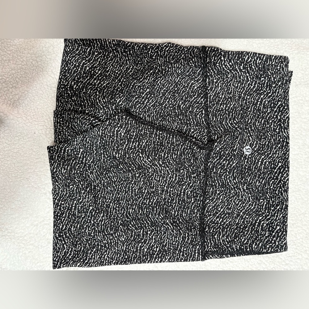 lululemon athletica Black and White Leggings